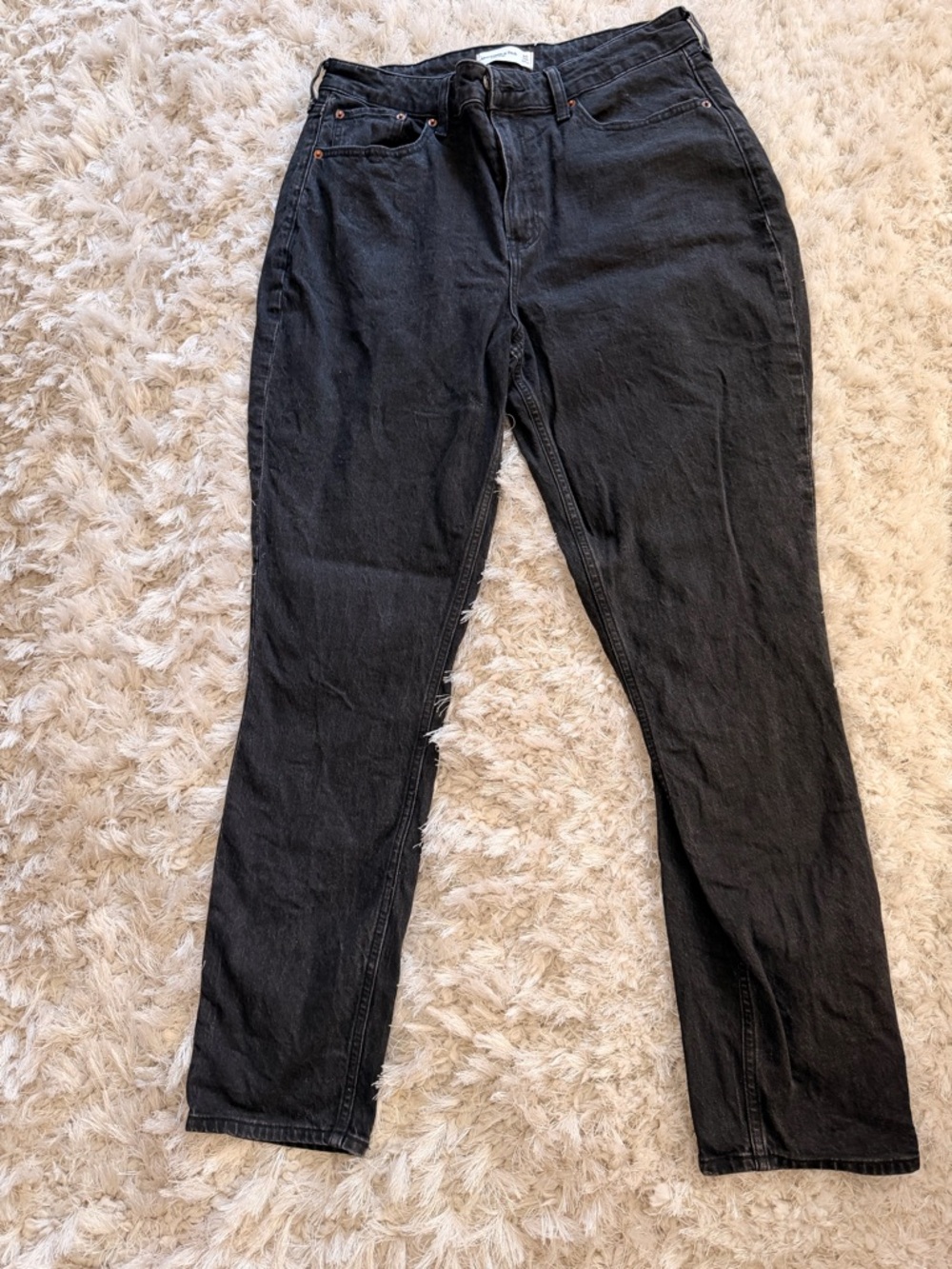 Abercrombie & Fitch Black High-Rise Jeans